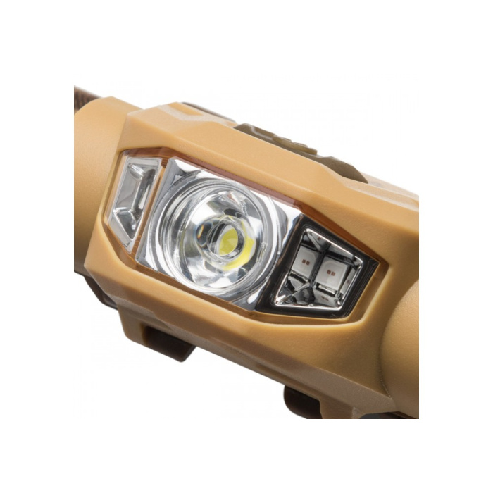 Latarka czołowa Mactronic ze światłem białym, zielonym i czerwonym, 215 lm, TUNDRA